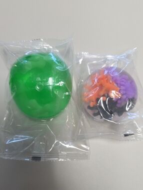 Set Of 2 Halloween Squishy Toys